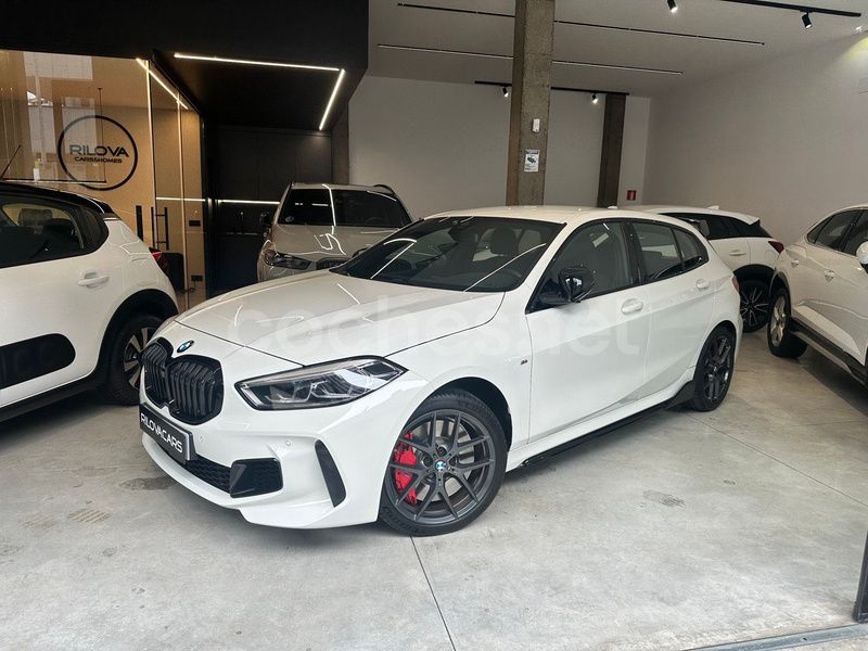 Blanco Usado 2021 BMW 128 Berlina | 33.950 € (Precio justo) - Imagen 1/4
