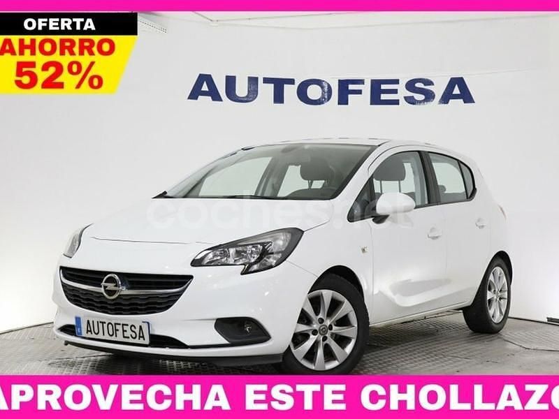 Blanco Usado 2017 Opel Corsa Selective Berlina | 8650 € (Precio justo) - Imagen 1/4