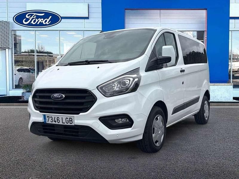 Blanco Usado 2020 Ford Transit Custom Trend Familiar | 20.900 € (Buen precio) - Imagen 1/4