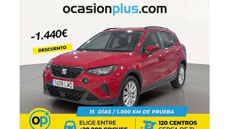 Usado Seat Arona Reference 95 CV (69 kW) 2022 Rojo SUV