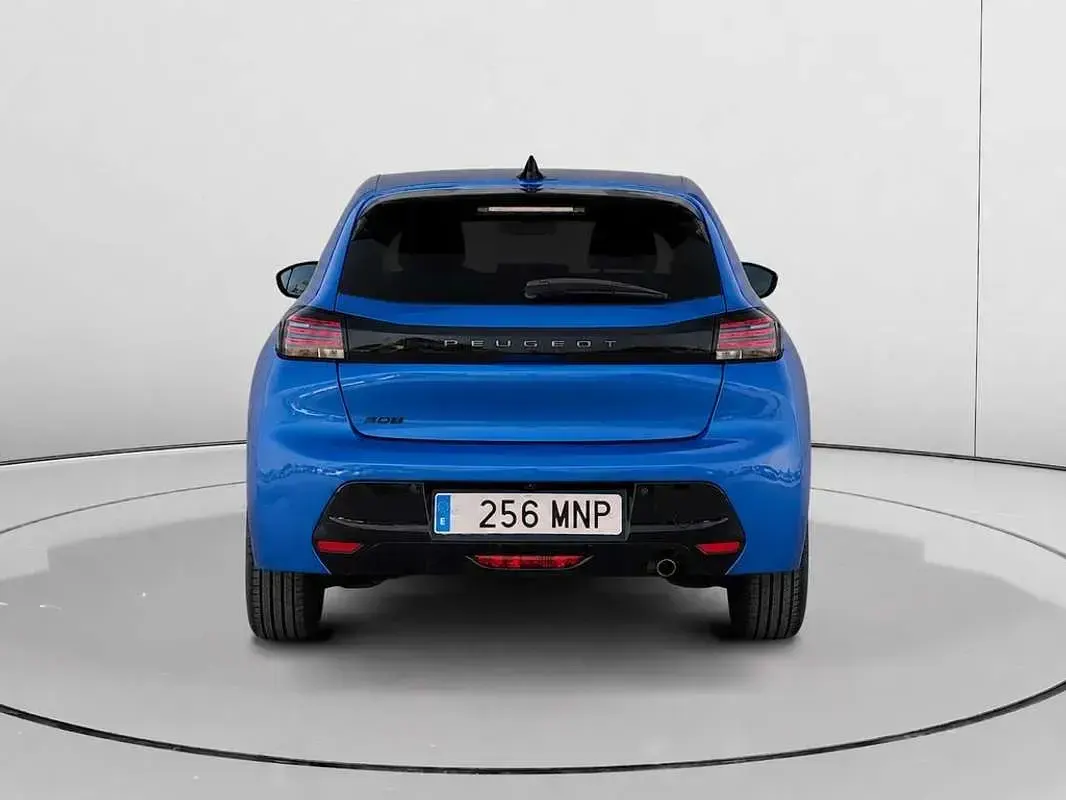Usado Peugeot 208 Allure 102 CV (75 kW) 2024 Azul Utilitario