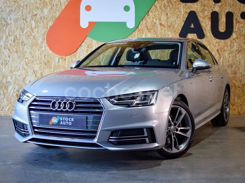 Gris / plata Usado 2018 Audi A4 S-Line Berlina | 21.990 € (Precio justo) - Imagen 1/4