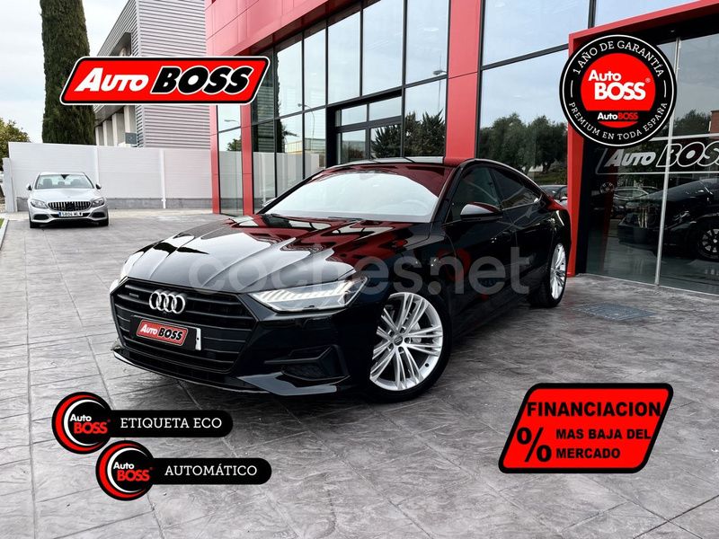 Negro Usado 2019 Audi A7 Sportback Premium Utilitario | 39.900 € (Caro) - Imagen 1/4