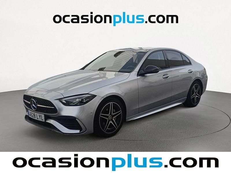 Gris plata Usado 2022 Mercedes C220 AMG Berlina | 36.810 € (Super precio) - Imagen 1/4