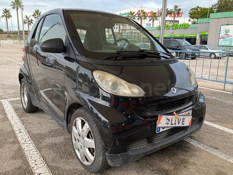 Usado Smart ForTwo Cabrio Pure 45 CV (33 kW) 2008 Negro Descapotable