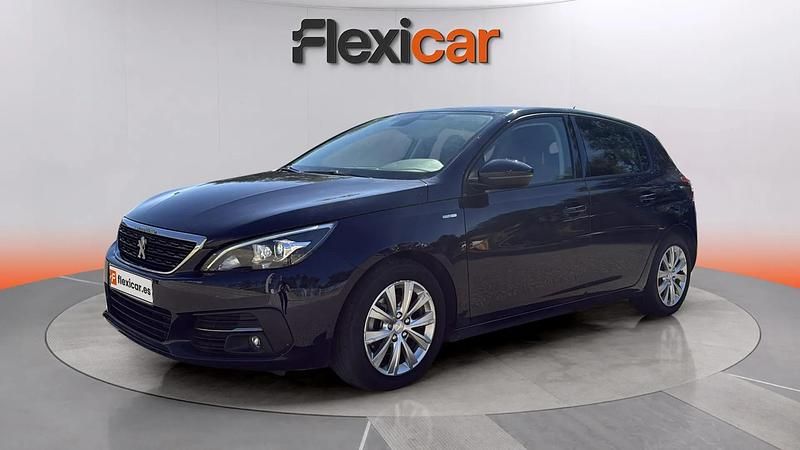 Usado Peugeot 308 Style 131 CV (96 kW) 2020 Azul Utilitario
