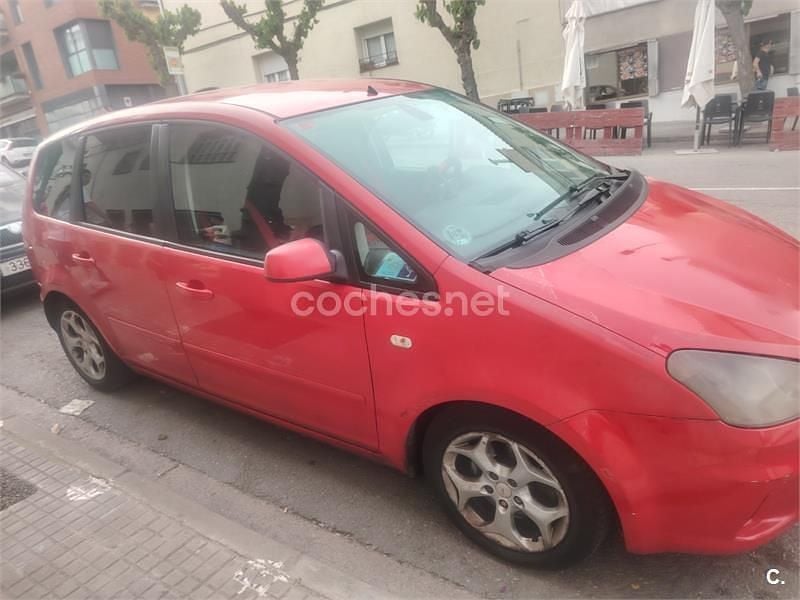 Usado Ford C-MAX Ghia 115 CV (84 kW) 2007 Rojo Monovolumen