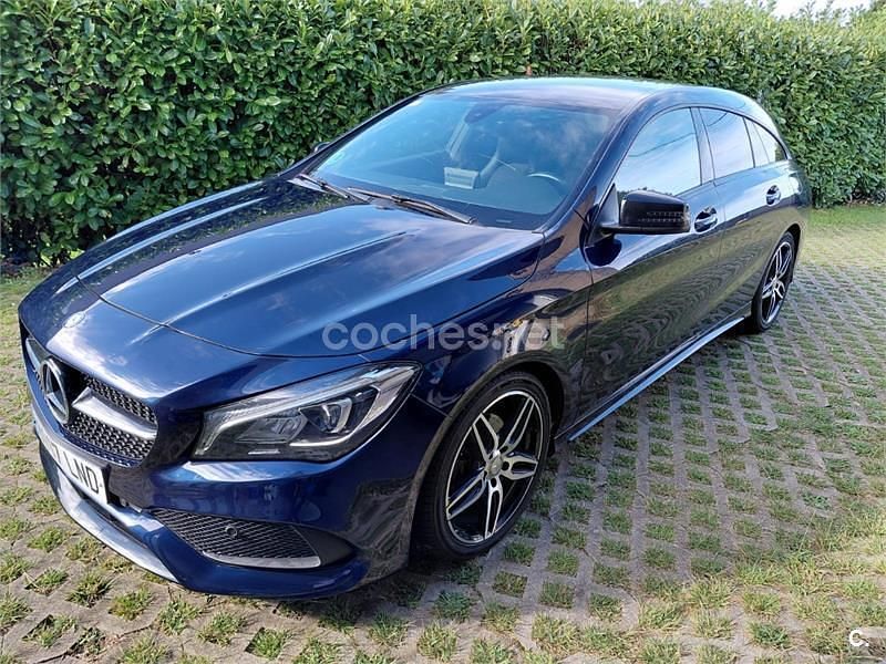Azul Usado 2016 Mercedes CLA200 Shooting Brake AMG line Familiar | 17.500 € (Un poco caro) - Imagen 1/4