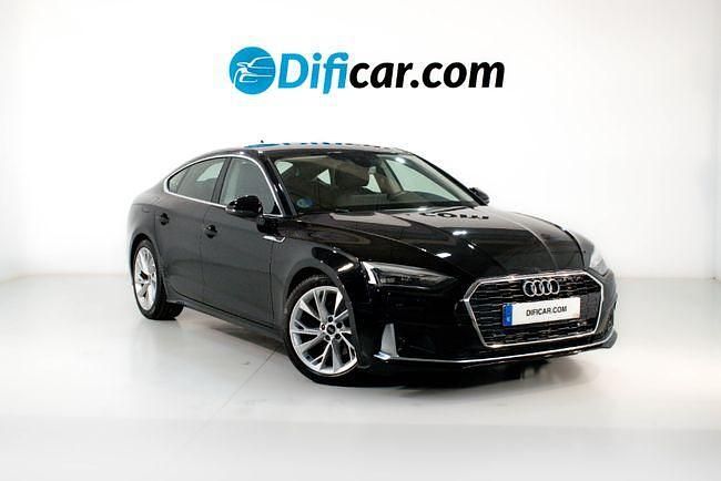 Usado Audi A5 Sportback 150 CV (110 kW) 2022 Negro Utilitario