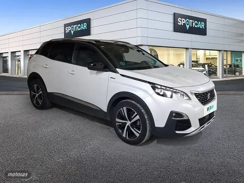 Usado Peugeot 3008 GT-line 130 CV (95 kW) 2018 Blanco SUV