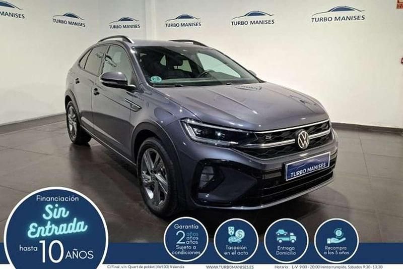 Usado VW Taigo R-line 150 CV (110 kW) 2022 Gris SUV