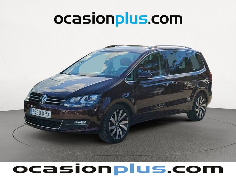 Rojo Usado 2018 VW Sharan Sportline Monovolumen | 25.082 € (Super precio) - Imagen 1/4