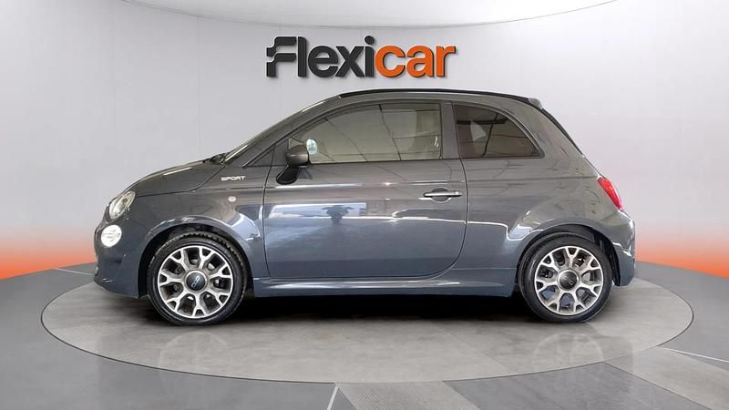 Usado Fiat 500 Sport 71 CV (52 kW) 2022 Gris Descapotable