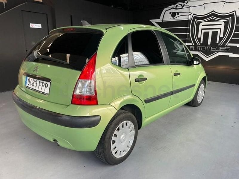 Usado Citroën C3 90 CV (66 kW) 2007 Verde Berlina
