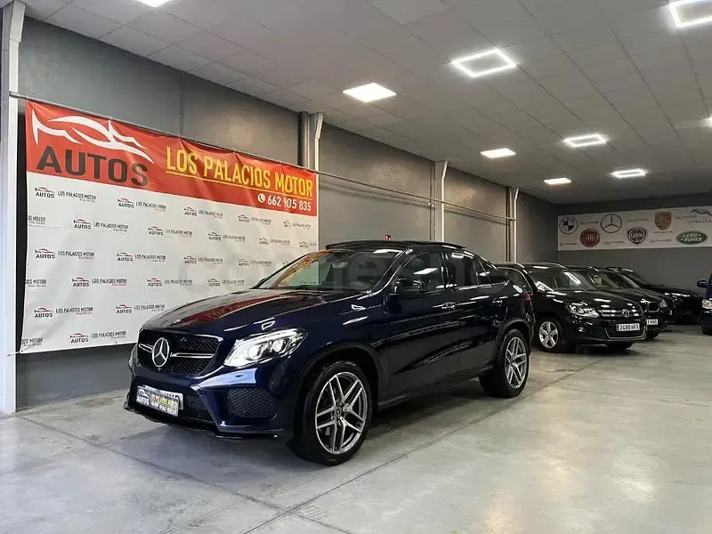 Usado Mercedes GLE350 272 CV (200 kW) 2019 Azul SUV