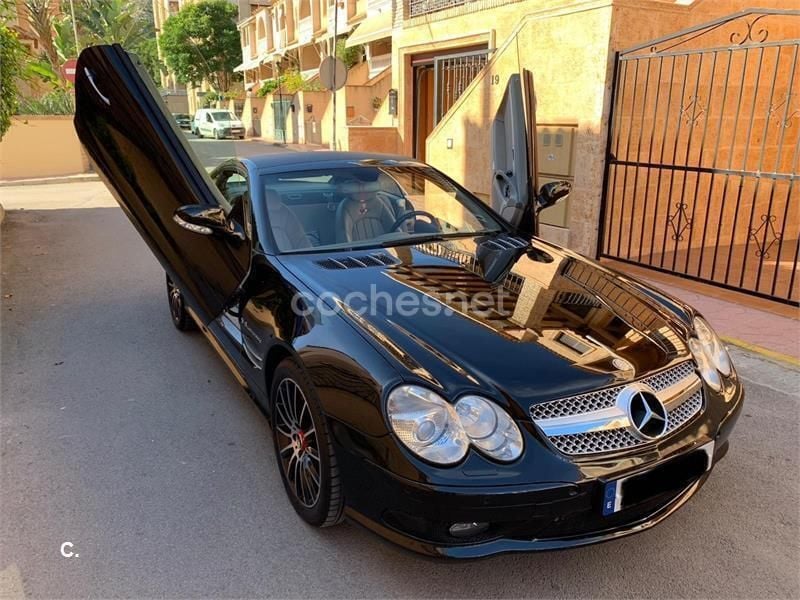 Negro Usado 2002 Mercedes SL55 AMG AMG Descapotable | 48.500 € - Imagen 1/4