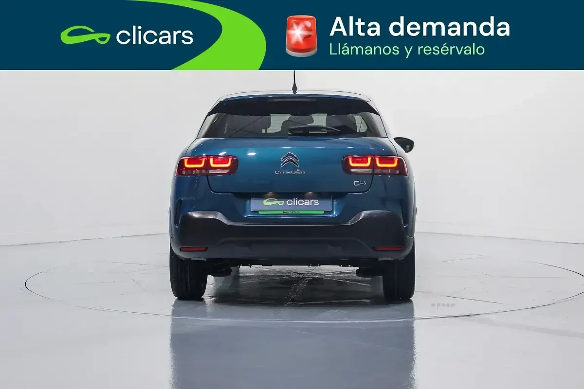 Usado Citroën C4 Cactus PureTech 110 CV (80 kW) 2018 Verde Utilitario