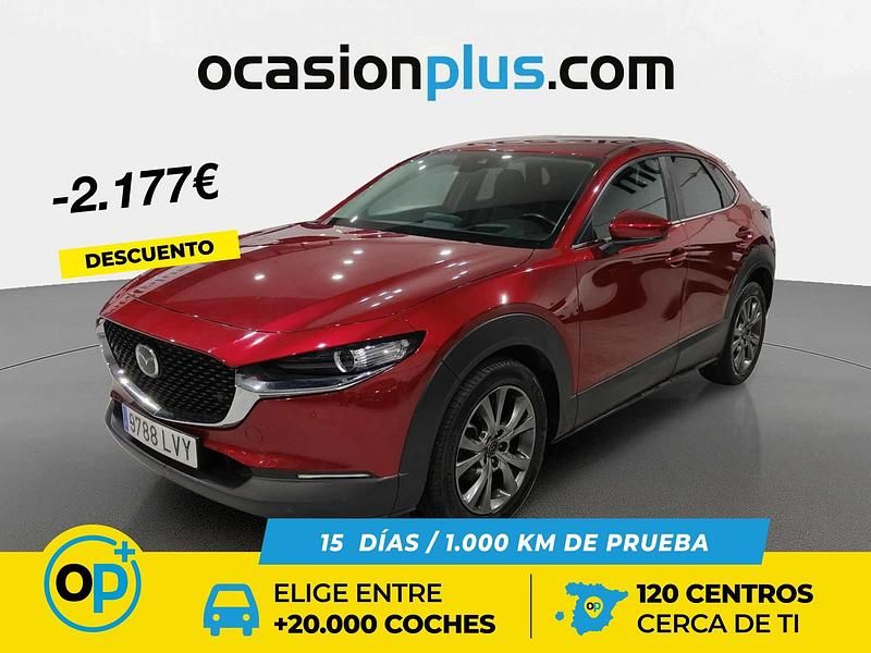 Rojo Usado 2022 Mazda CX-30 SUV | 23.950 € (Precio justo) - Imagen 1/4