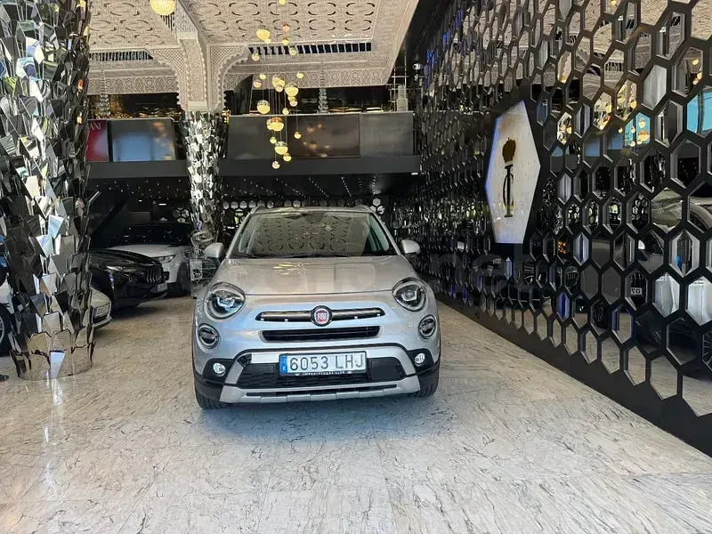 Usado Fiat 500X 150 CV (110 kW) 2019 Gris / plata SUV