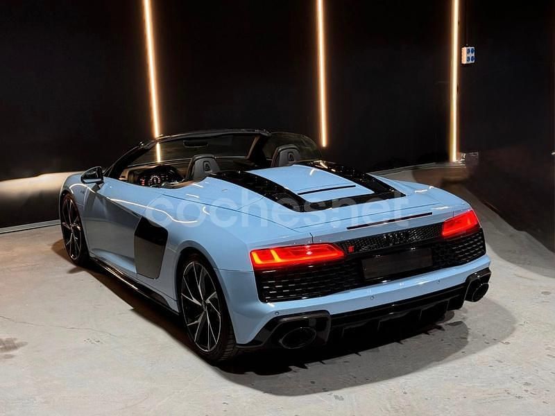 Usado Audi R8 Spyder 570 CV (419 kW) 2021 Azul Descapotable
