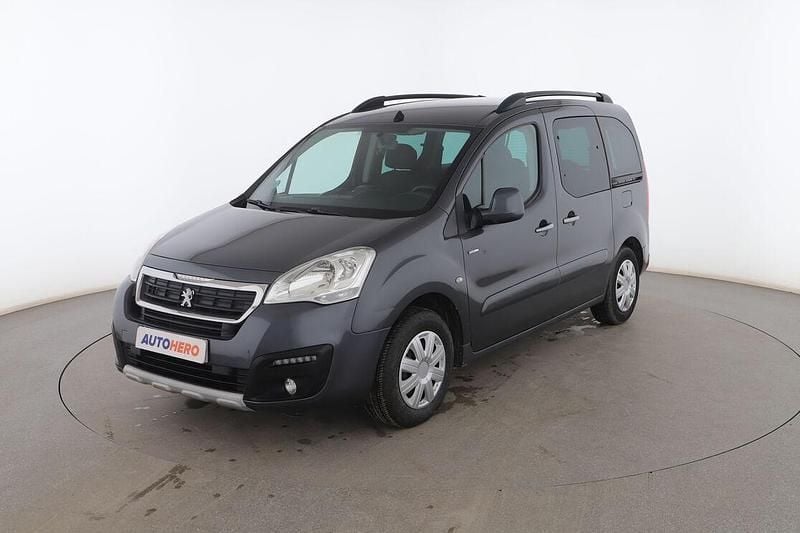Gris Usado 2017 Peugeot Partner Style Van | 13.299 € (Precio justo) - Imagen 1/3