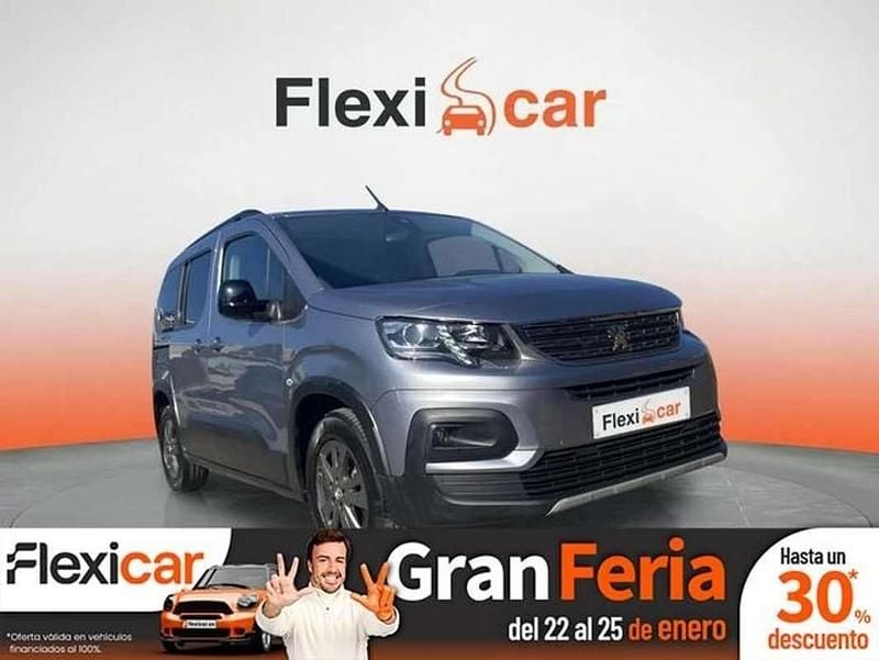 Gris Usado 2022 Peugeot Rifter Allure Monovolumen | 15.990 € (Super precio) - Imagen 1/4