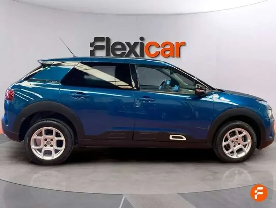 Usado Citroën C4 Cactus PureTech 110 CV (80 kW) 2020 Azul Utilitario