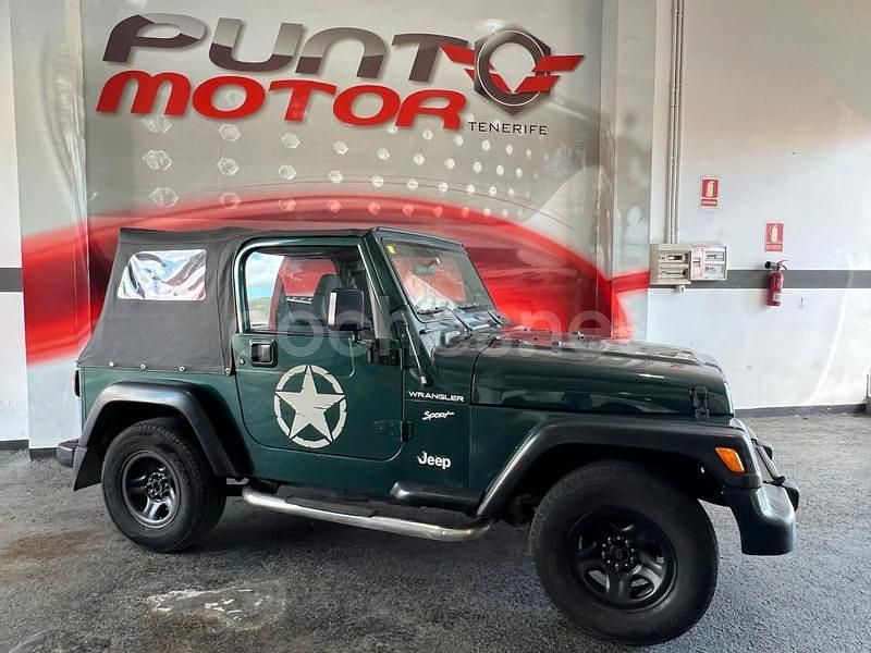 Usado Jeep Wrangler 121 CV (88 kW) 1999 Verde SUV