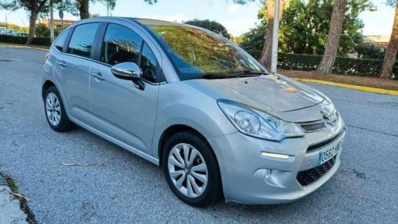 Usado Citroën C3 Seduction 68 CV (50 kW) 2014 Plateado Utilitario