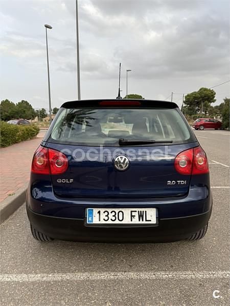 Usado VW Golf V Sportline 140 CV (102 kW) 2007 Azul Berlina