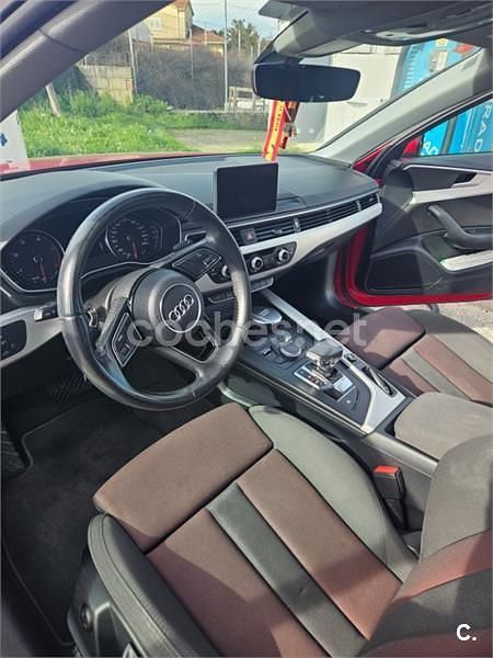 Usado Audi A4 Advanced 190 CV (139 kW) 2017 Rojo Berlina