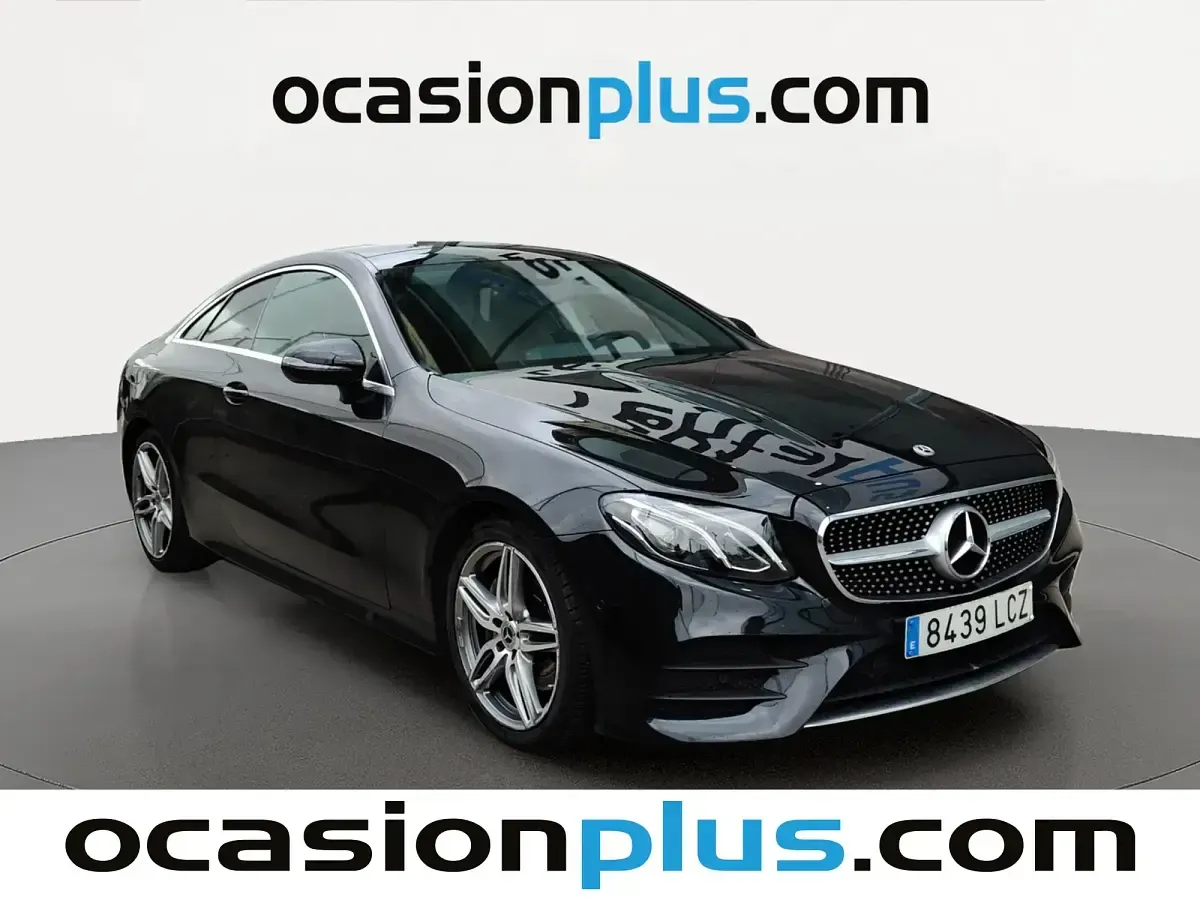 Usado Mercedes E220 194 CV (142 kW) 2019 Negro Coupe