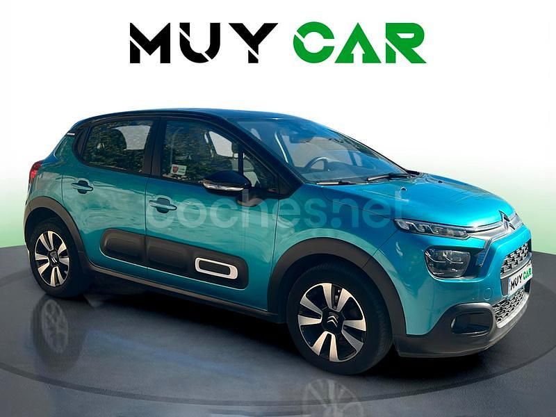 Azul Usado 2021 Citroën C3 Feel Berlina | 8990 € (Buen precio) - Imagen 1/4