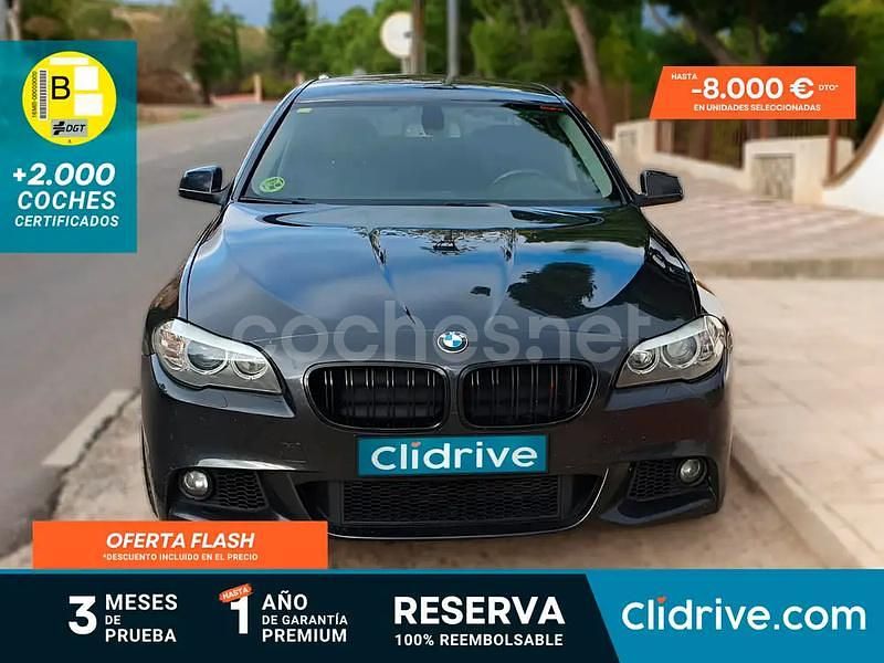 Negro Usado 2012 BMW 525 Berlina | 9890 € (Precio justo) - Imagen 1/3