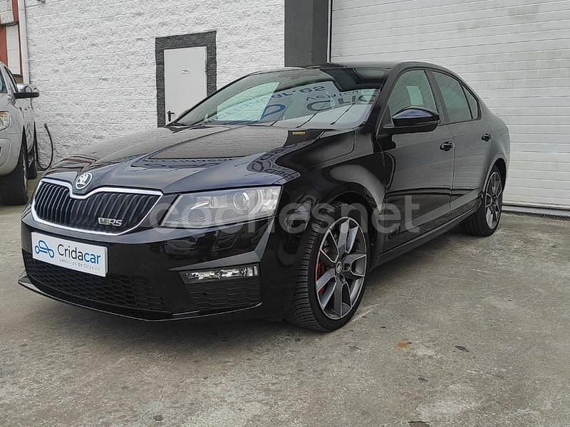 Negro Usado 2014 Skoda Octavia RS Berlina | 17.900 € (Un poco caro) - Imagen 1/4
