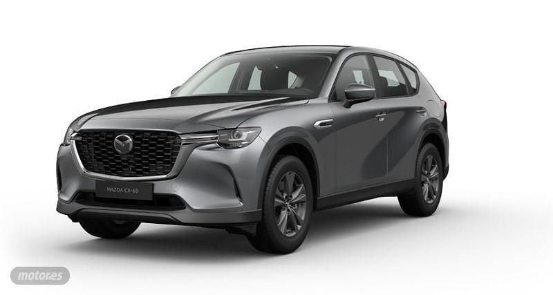 Gris Usado 2025 Mazda CX-60 Takumi-Line SUV | 56.990 € (Precio justo) - Imagen 1/2