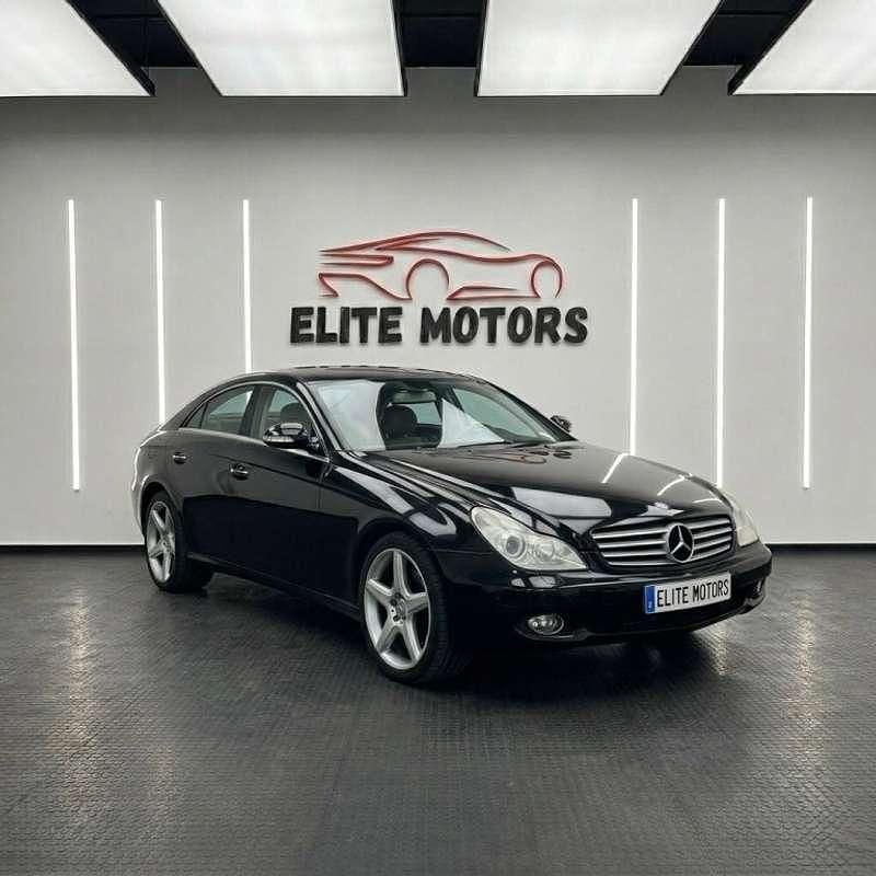 Usado Mercedes CLS500 306 CV (225 kW) 2005 Negro Coupe