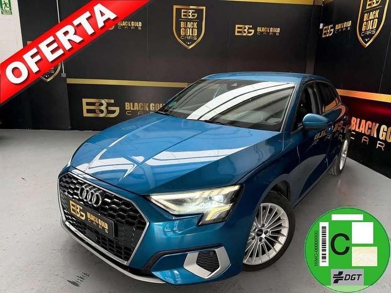 Azul Usado 2021 Audi A3 Sportback Advanced Plus Utilitario | 20.990 € (Super precio) - Imagen 1/4