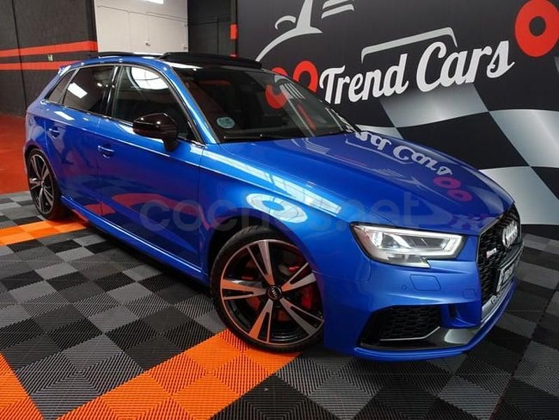 Usado Audi RS3 Sport 400 CV (294 kW) 2018 Azul Berlina