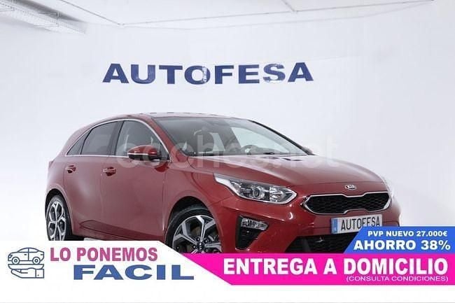 Usado Kia Ceed GT GT-Line 136 CV (100 kW) 2019 Granate Berlina