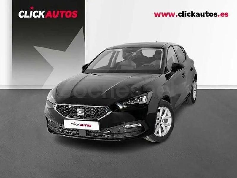 Usado Seat Leon Style 116 CV (85 kW) 2025 Negro Berlina