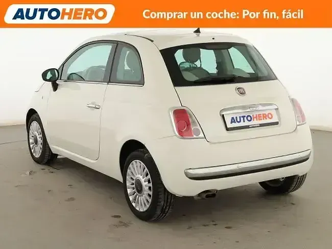 Usado Fiat 500 Lounge 70 CV (51 kW) 2014 Blanco Utilitario