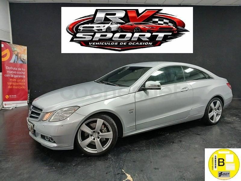 Usado Mercedes E250 204 CV (150 kW) 2013 Negro Coupe