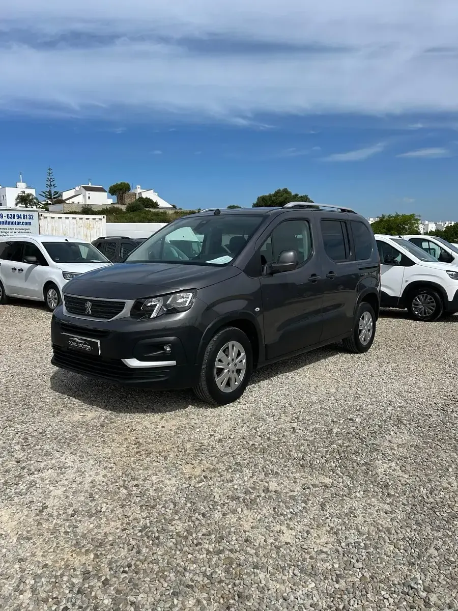 Usado Peugeot Rifter Active 131 CV (96 kW) 2019 Gris Monovolumen