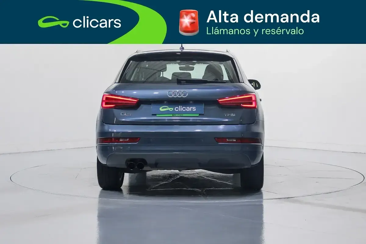 Usado Audi Q3 Sport 150 CV (110 kW) 2018 Gris / plata SUV