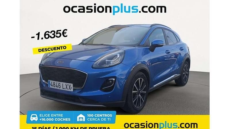 Azul Usado 2022 Ford Puma Titanium SUV | 14.082 € (Buen precio) - Imagen 1/4
