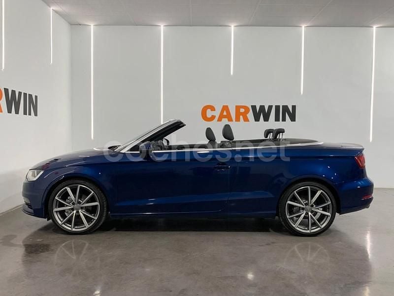 Usado Audi A3 Cabriolet Attraction 150 CV (110 kW) 2014 Azul Descapotable