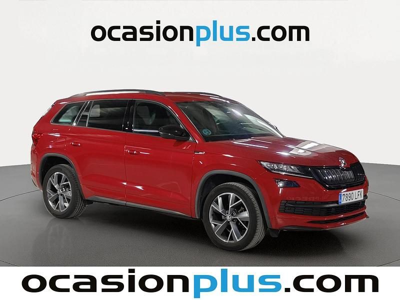 Brugt Skoda Kodiaq SportLine 150 HK (110 kW) 2020 Rød SUV