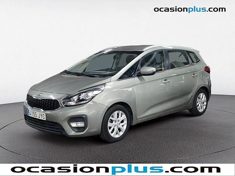 Gris Usado 2017 Kia Carens Monovolumen | 14.400 € (Precio justo) - Imagen 1/4