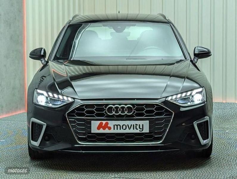 Usado Audi A4 S-Line 137 CV (100 kW) 2020 Negro Familiar